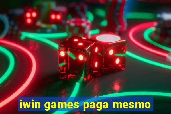 iwin games paga mesmo