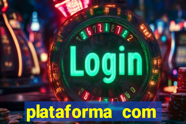 plataforma com porcentagem de ganhos