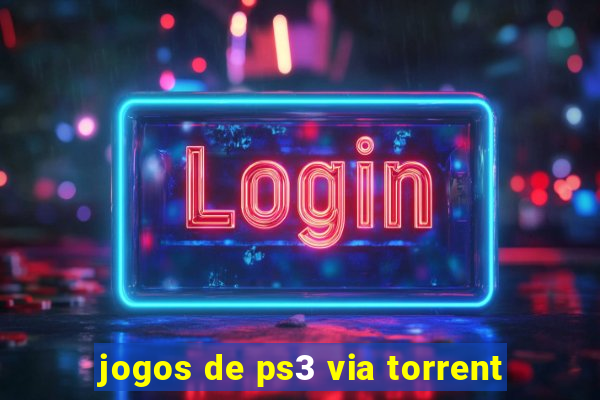 jogos de ps3 via torrent