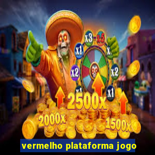 vermelho plataforma jogo