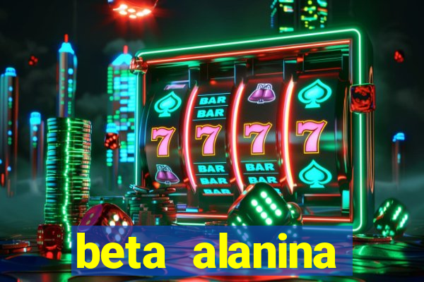 beta alanina aumenta a pressao