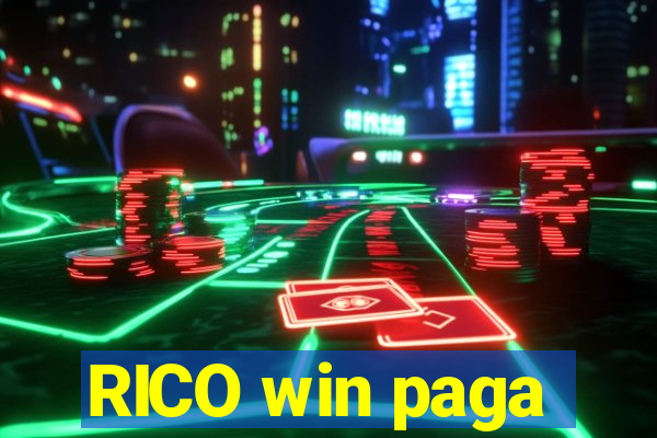 RICO win paga