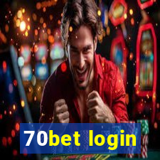 70bet login