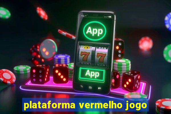 plataforma vermelho jogo